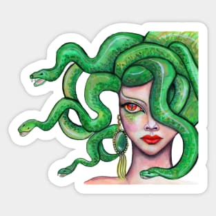 Medusa is Watching Sticker
